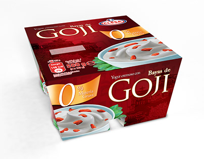 Yogurt with Goji Berries.