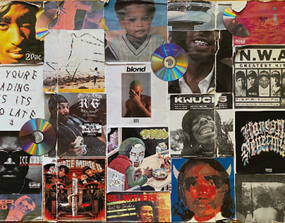 Music Research Collage