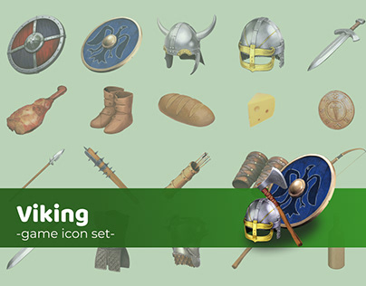 Viking - Game Icon Set-