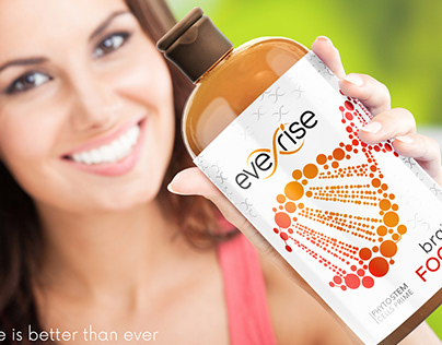 Stem Cells dietary supplement, brand logo&label design