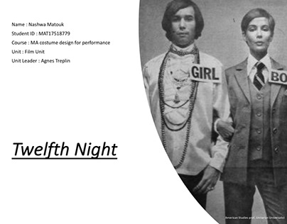 Twelfth Night -Film unit