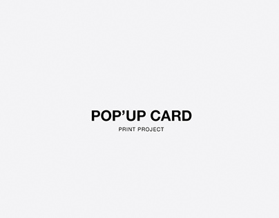Pop-up card
