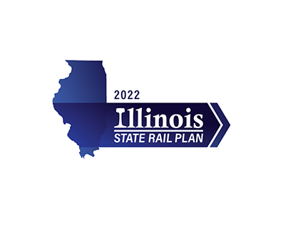 Illinois State Rail Plan 2022 logo