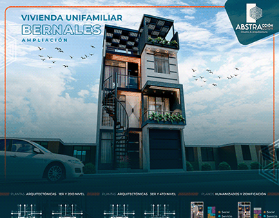 Project thumbnail - VIVIENDA UNIFAMILIAR BERNALES - PERÚ 2023
