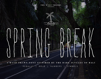 Spring Break Typeface