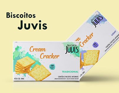 Redesign de Marca e Embalagem - Biscoitos Juvis