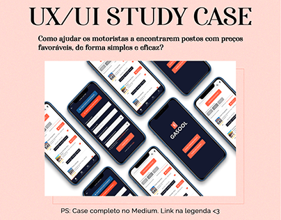 UX/UI Study Case - Gasool App