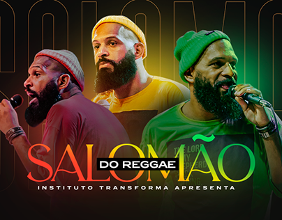 Flyer "Salomão do Reggae"