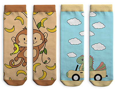 Whimsy Wonderland: Playful Novelty Socks for Kids