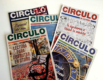 Revista CÍRCULO. Diseño editorial y retoque de foto.