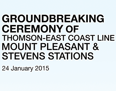 Groundbreaking Ceremony- Mt Pleasant & Stevens Stations