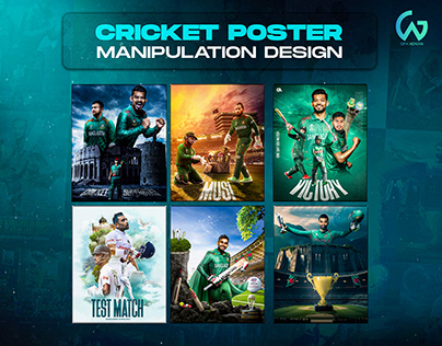 Cricket Poster || Manipulation Design