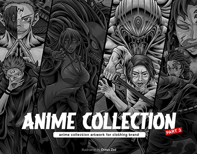 Project thumbnail - Anime Tshirt Collection Project Vol. 03