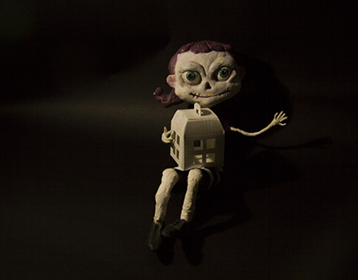 Miss Terry - puppetmaking for stop motion.