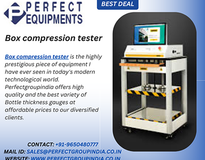 Box Compression Tester Computerized Model
