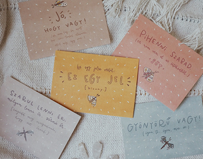 REMINDERS | little messages on cards