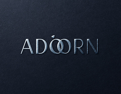 Logo design for jewelry house "Adorn"