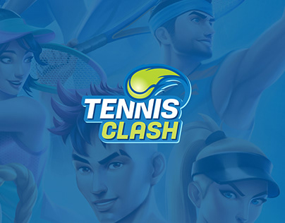Tennis Clash - Visual Design, UI Design