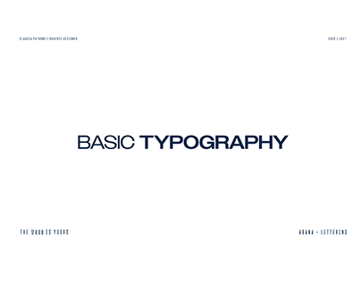 Basic Typography