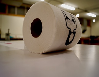 Gender Roll Toilet Paper Installation