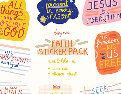 Sticker Pack (sticker desing and post)