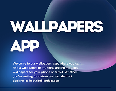 Wallpapers app