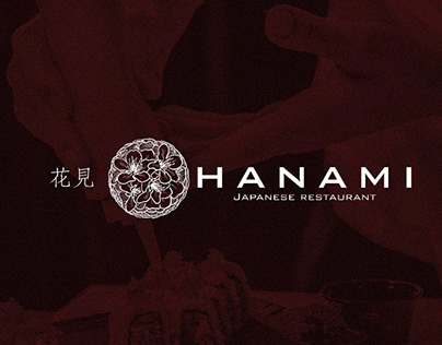 HANAMI Jpanese Restaurant Logo & Branding concept
