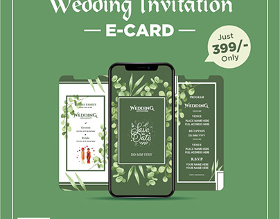 Wedding Invitation E-Card