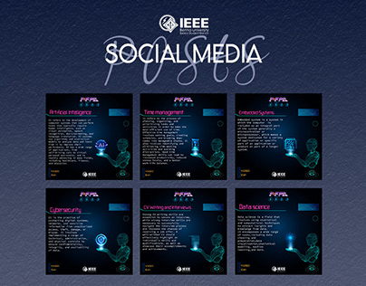 IEEE BUB (Portal Beyond Now) - Social media posts