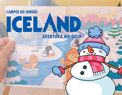 Ilustrações - Iceland Aventura no Gelo