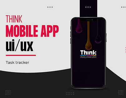 Think task tracer app ui/ux