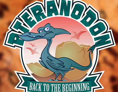 Pteranodon Mascot Logo