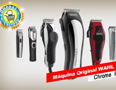 Video marketing para máquina de afeitar Wahl PRO
