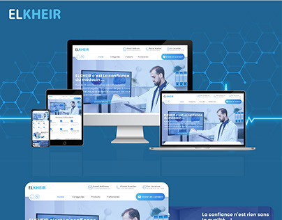 ELKHEIR Web site design
