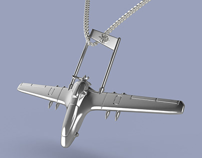 unmanned aerial vehicle Bayraktar.Printable 3D model