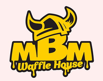 mBm waffle, logo and corporate designs.