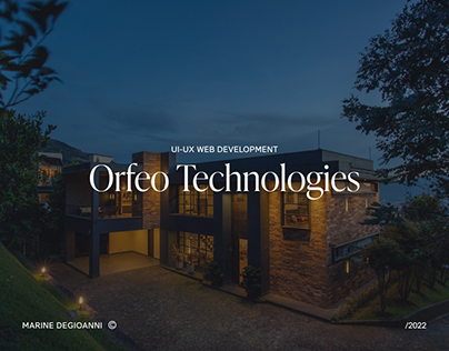 Orfeo Technologies - Website