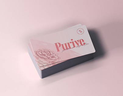 Purive | Beauty Salon | Business Card