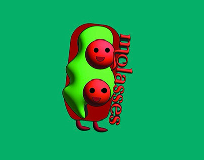 Molasses| mascot logo