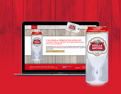 Stella Artois x HPS Group Promotional website