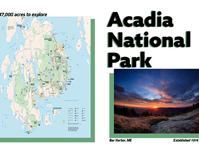 Acadia National Park Brochure