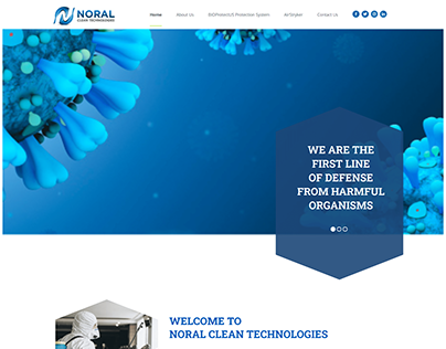 Noral Clean Technology Website Development