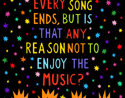 Every song ends…
