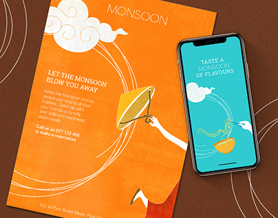 Monsoon Restaurant: Brand development & Launch concept