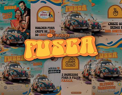 Campanha eventos | FUSCA | Privilège BZ