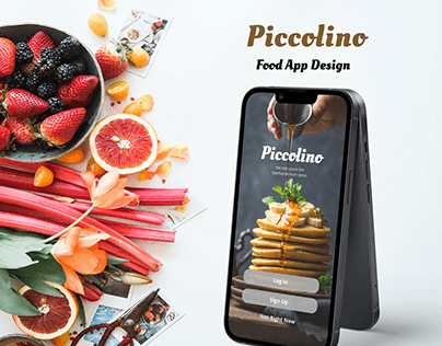 Piccoline Food App Ui
