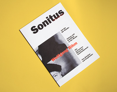 »Sonitus« a Magazine about Wolfgang Rihm