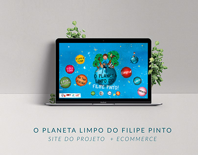 Site O Planeta LImpo do Filipe Pinto