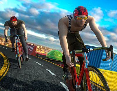 BMX Bicycle Stunts - Mobile Game - Screenshot
