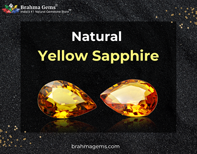 Buy Genuine Yellow Sapphire Stone